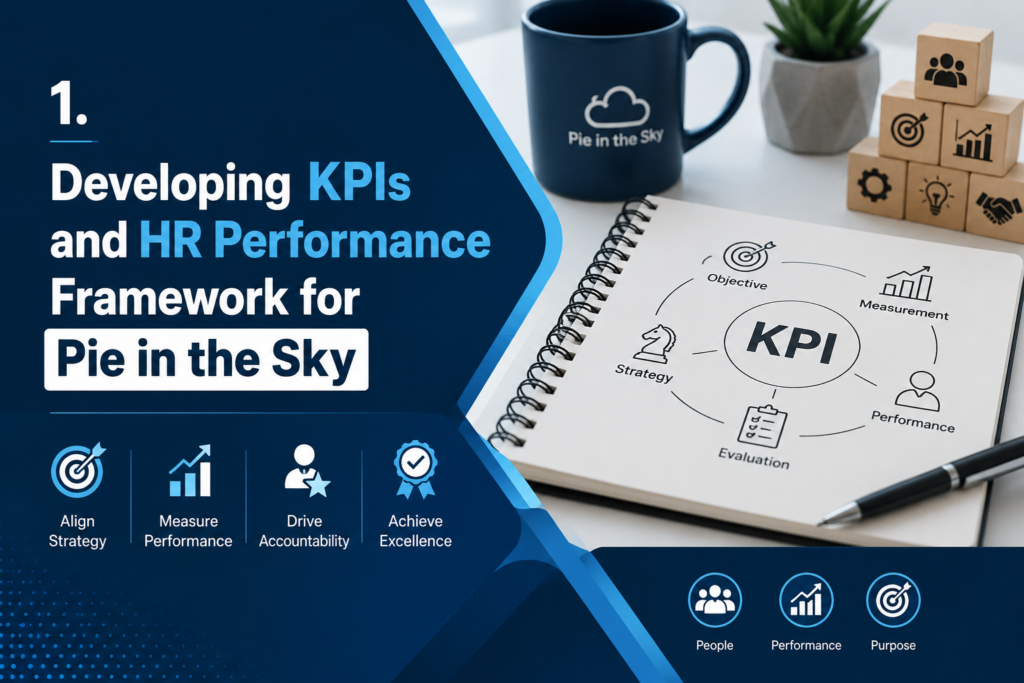 Case Study Title: Developing KPIs and HR Performance Framework for Pie in the Sky Industry / Sector: Food & Beverage / Bakery and Retail Supervisor / Faculty Contributor: Dr. Muhammad Arif Department: Department of Human Resources Description: This case study examines organizational and performance management practices and develops a structured framework to improve role clarity, performance measurement, competency development, accountability, and operational efficiency. Publication / Submission Period: Spring 2026